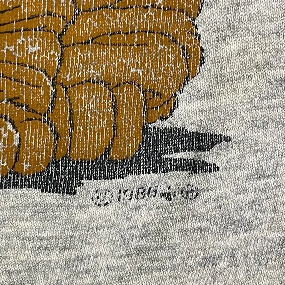 Vintage 80s dog animal sweatshirt - Picture 3 of 5